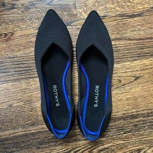 Rothy's “The Point” flats size 9